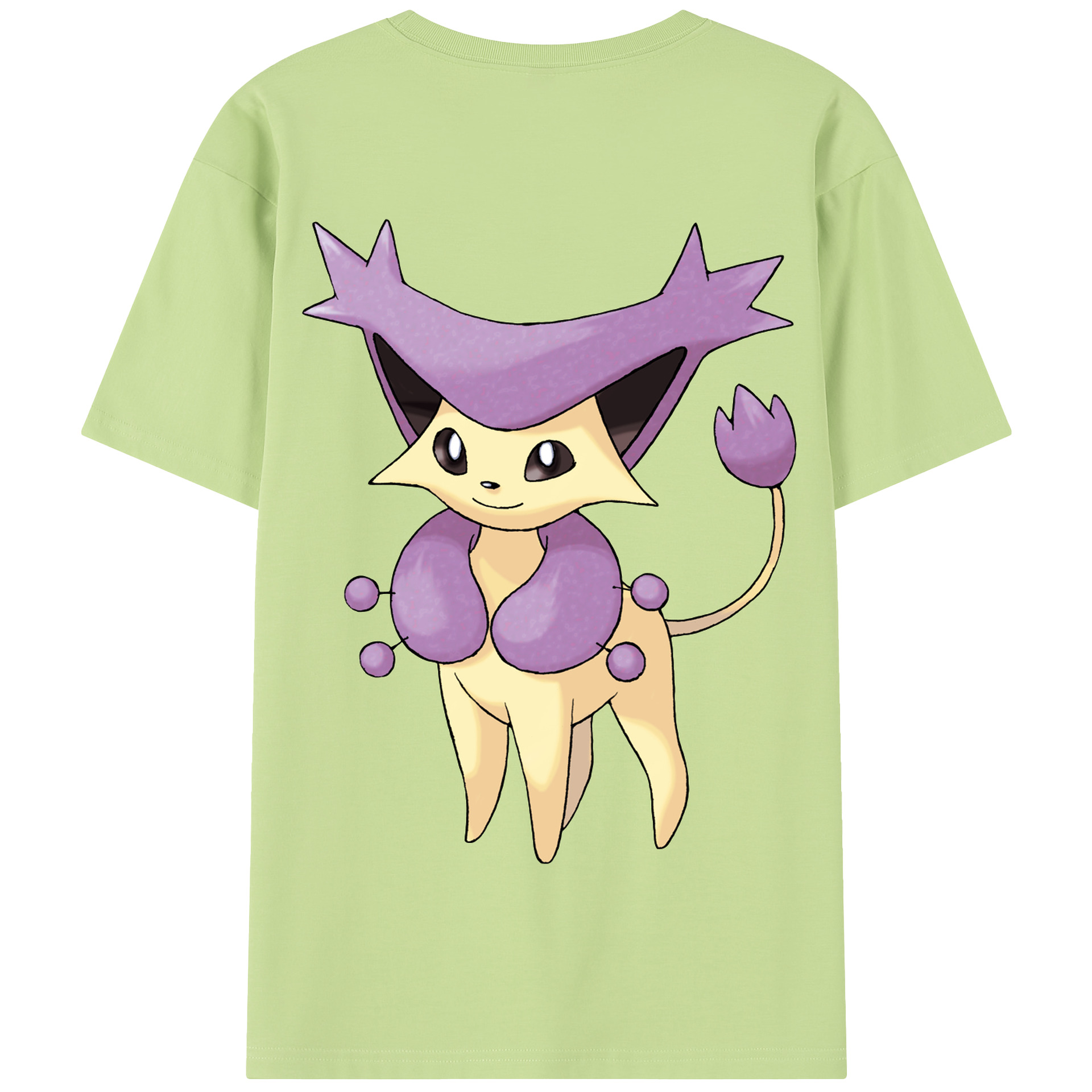 （画像用） ポケットモンスター Pokémon 綿100％半袖Tシャツ（背面プリント）